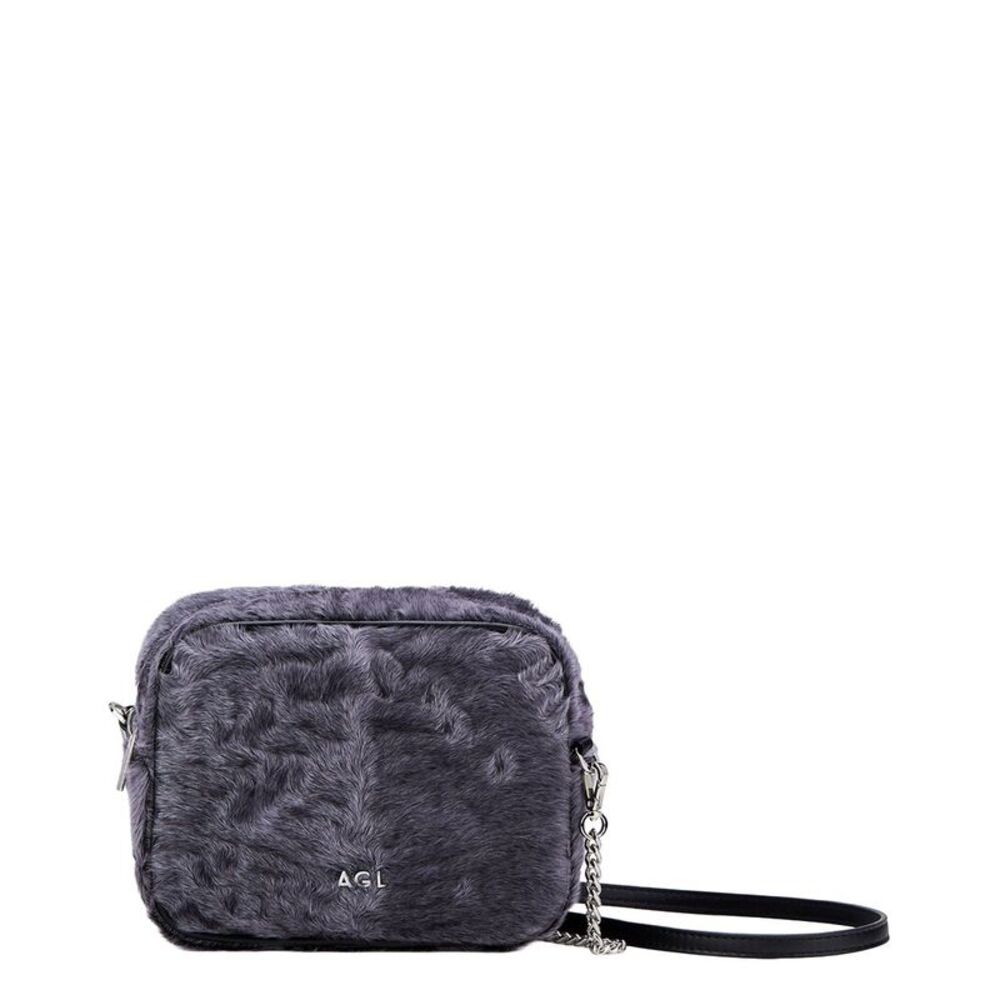 Agl Symon Lapin & Lambskin Clutch